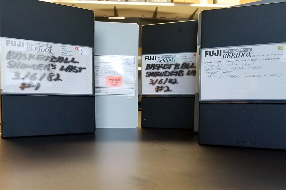 U-matic Videotapes Converted to Digital